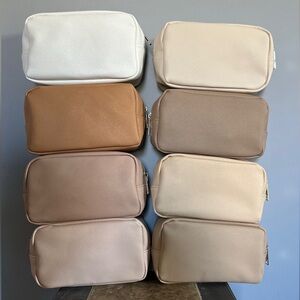 Neutral Tone Cosmetic/Skincare Product Bags